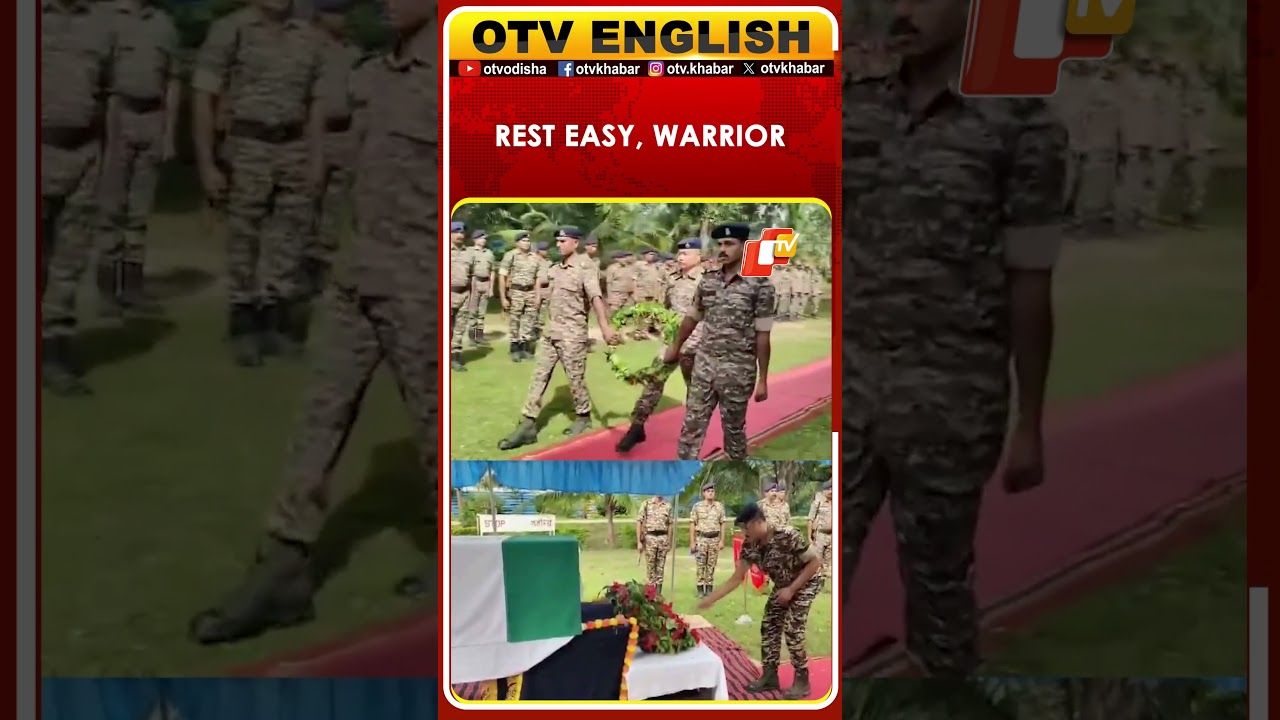 A Hero’s Goodbye: CRPF K9 ‘EGO’ Given Final Salute With Full Military Honours A Hero’s Goodbye: CRPF K9 ‘EGO’ Given Final Salute With Full Military Honours
