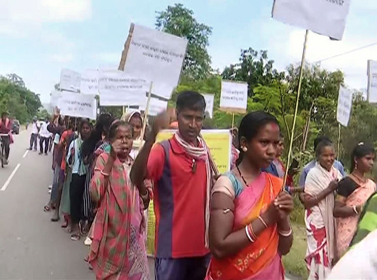 ‘We worship forests’: Tribals in Odisha protest IDCO land acquisition ‘We worship forests’: Tribals in Odisha protest IDCO land acquisition
