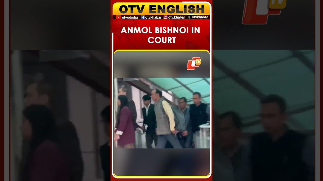 Wanted Gangster Anmol Bishnoi Brought To Delhi’s Patiala House Court