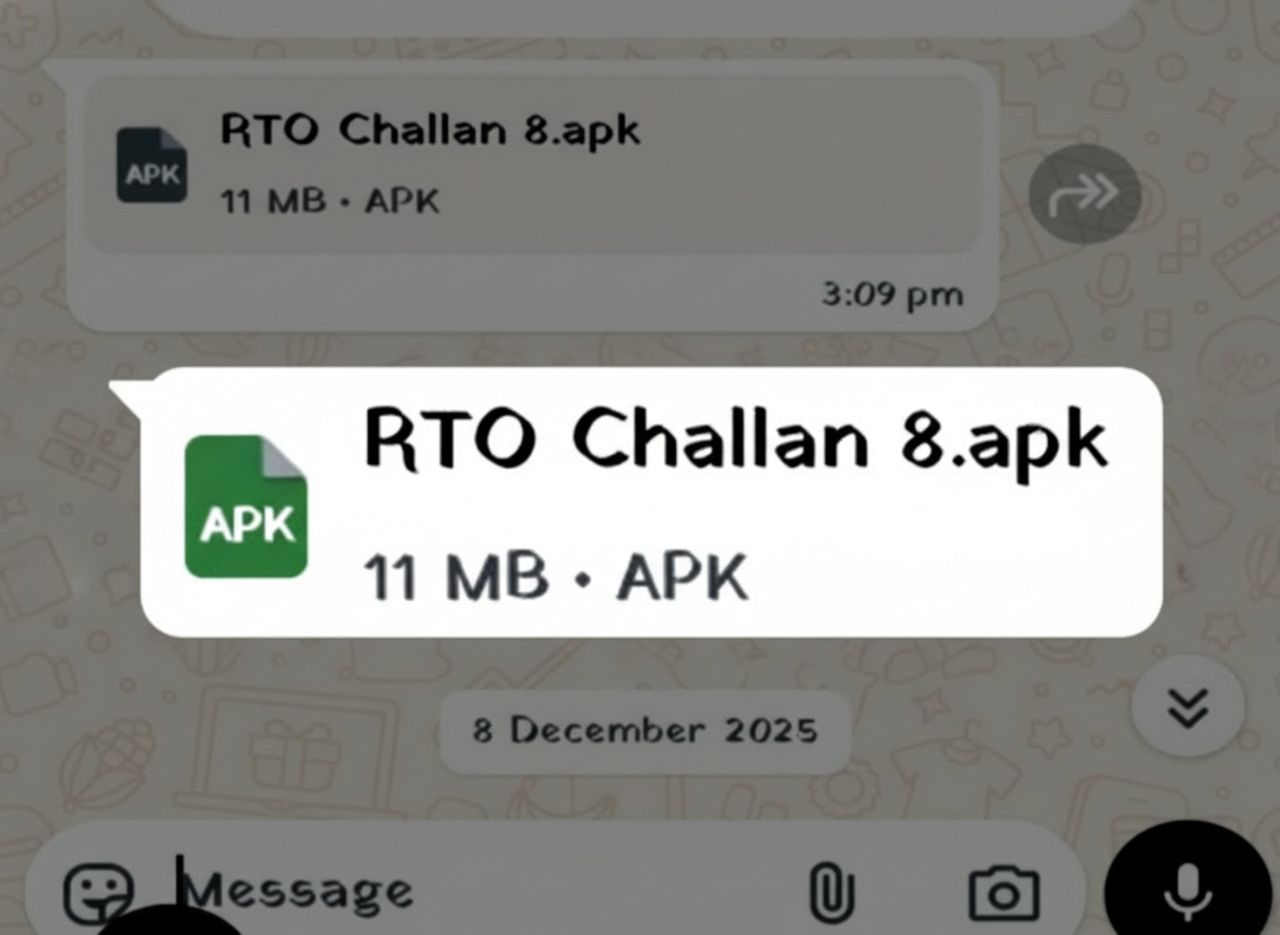 Beware before paying E-challan: Cyber fraudsters with fake APK Files raise alarm in Bhubaneswar