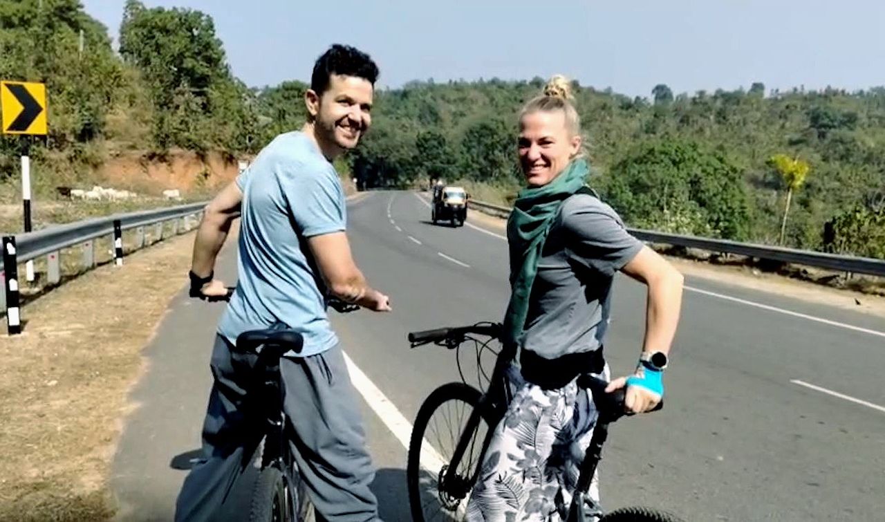 German cycling couple finds joy in Odisha’s ‘Kashmir’