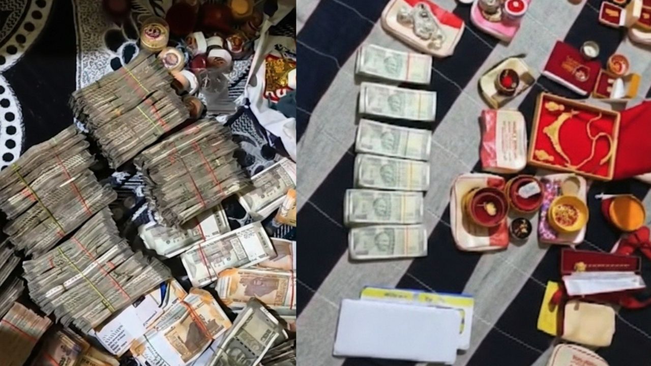 Rs 1 crore cash, gold & silver worth lakhs seized from cattle mafia’s house